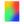 Four Color Fade minimalist Danish art poster with soft yellow, red, green and blue gradients on enhanced matte paper